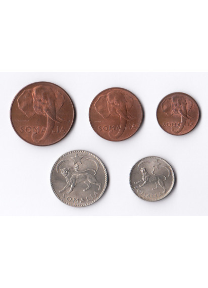 1950 - Afis serietta composta da 5 monete Q/Fdc